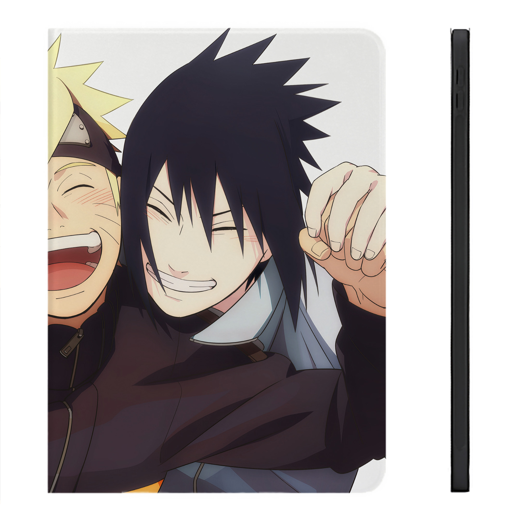 （画像用） NARUTO -ナルト- NARUTO -ナルト- 疾風伝 IPadケース ペンホルダー付き ブックスタイルデザイン